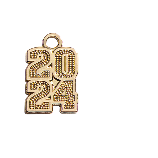  COHEALI 50pcs Year 2024 Charms 2024 Year Letter Charms Pendant  2024 Graduation Charms for New Years Eve Gift Jewelry Making Graduation  Tassel DIY Golden : Arts, Crafts & Sewing