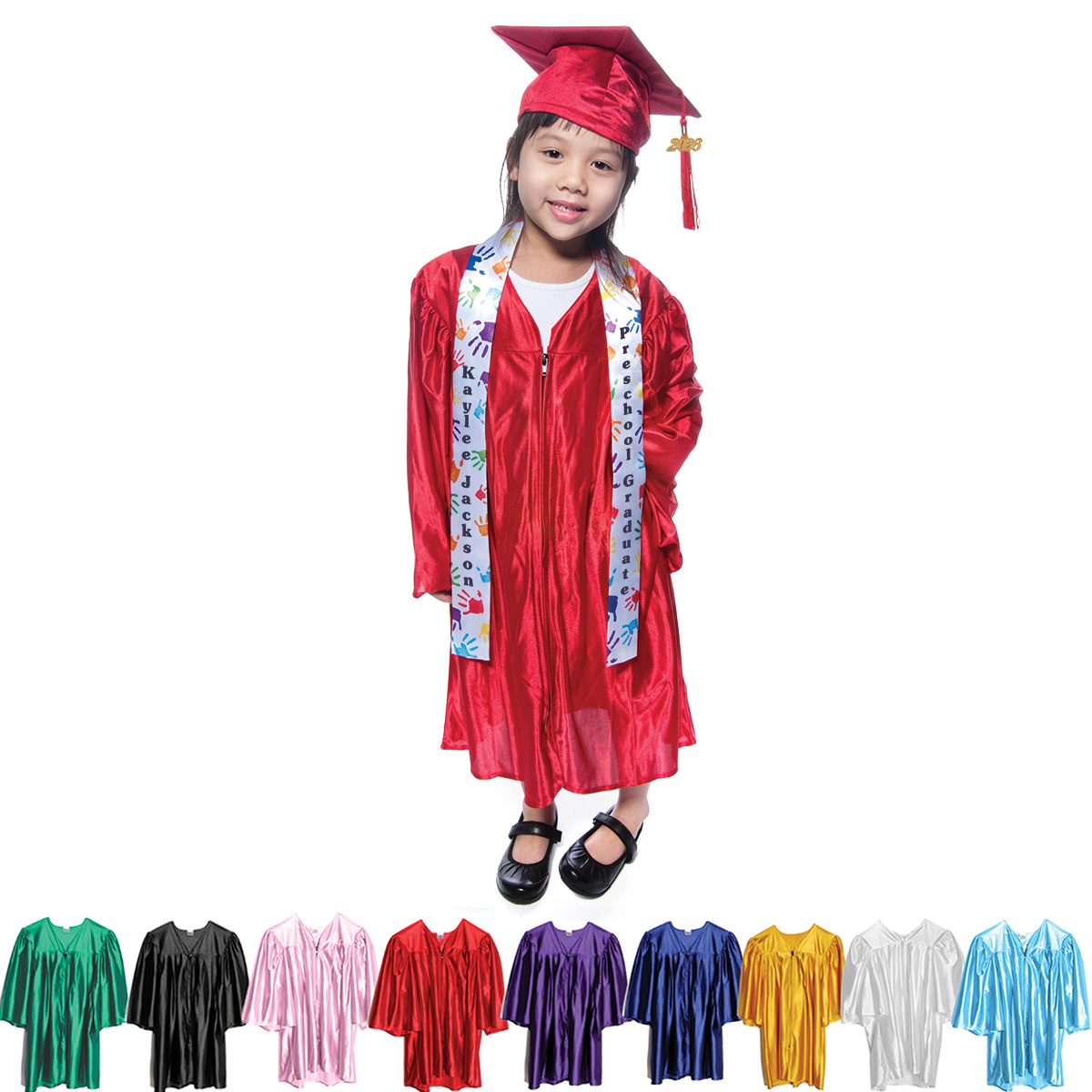 dresses for my son's graduation Shiny 2026 Custom Set | Multi Colored | S/M/L/XL/AlphabetU | 1 what do parents wear to graduation