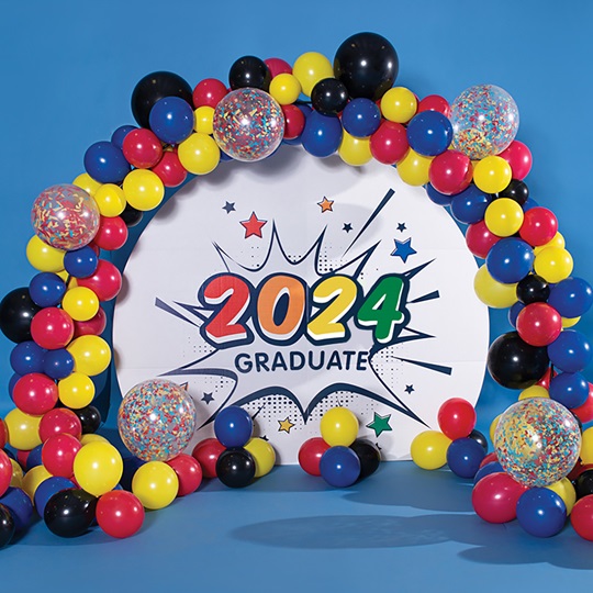 Graduation Balloon Arch 