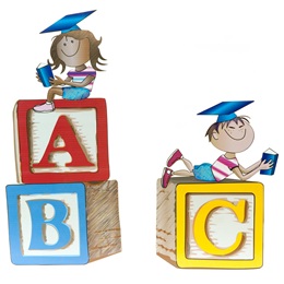 Now We Know Our ABCs Blocks Kit - set of 2