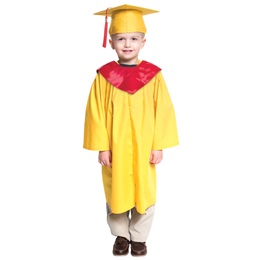 Solid-color Graduation Hood