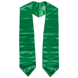 Kids 52" Graduation Stole - Green