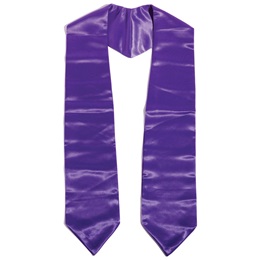 Kids 52" Graduation Stole - Purple