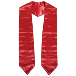 Kids 52" Graduation Stole - Red