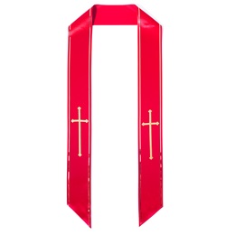 Cross Sash - Red