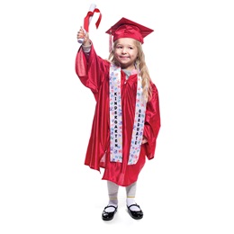 52 in. Handprint Kindergarten Graduate Sash