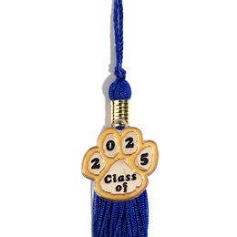 Graduation Tassel With Class of 2024 Paw Charm