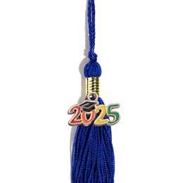 Graduation Tassel With Colorful 2025 Charm
