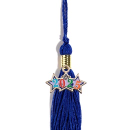 Graduation Tassel With 2025 Stars Charm