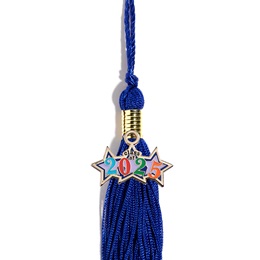 Graduation Tassel With 2024 Stars Charm