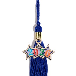 Graduation Tassel With 2026 Stars Charm