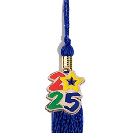 Graduation Tassel With 2025 Stacked Charm