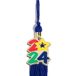 Graduation Tassel With 2024 Stacked Charm