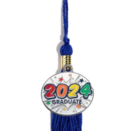 2024 Graduate Tassel With Starburst  Charm