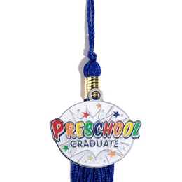 Graduation Tassel With Preschool Starburst Charm