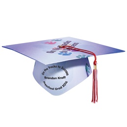 Full-color Custom Graduation Cap-On Track to Success