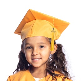 Gold EZ Matte Graduation Cap and Tassel Set