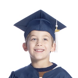 Navy EZ Matte Graduation Cap and Tassel Set