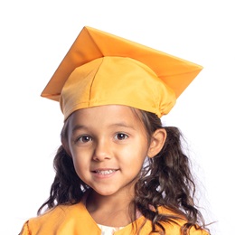 Gold EZ Matte Graduation Cap