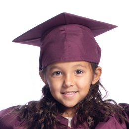 Maroon EZ Matte Graduation Cap