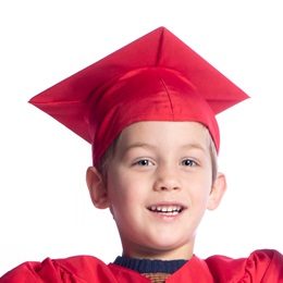 Red EZ Matte Graduation Cap