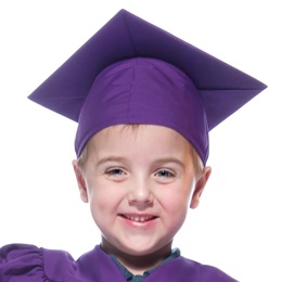 Matte Purple Graduation Cap