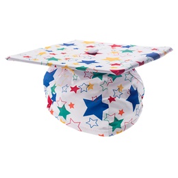 Graduation Cap with Stars