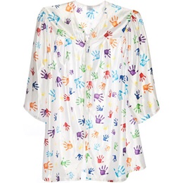 Hands Graduation Gown