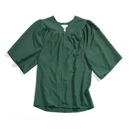 Dark Green EZ Matte Graduation Gown