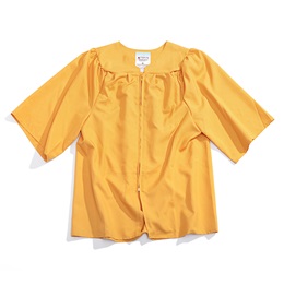 Gold EZ Matte Graduation Gown