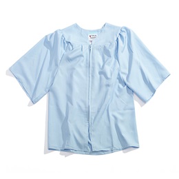 Light Blue EZ Matte Graduation Gown