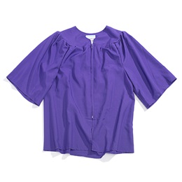 Purple EZ Matte Graduation Gown