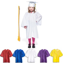 Matte Graduation Set with Honor Cord