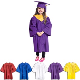 Deluxe Graduation Set With Hood - Matte Finish