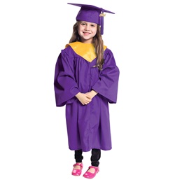 Deluxe Graduation Set With Hood - Matte Finish