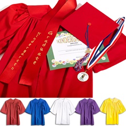 Matte Kindergarten Graduation Award Set