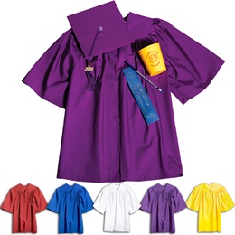 Matte Kindergarten Fun Time Graduation Set