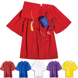 Matte Preschool Fun Time Graduation Set