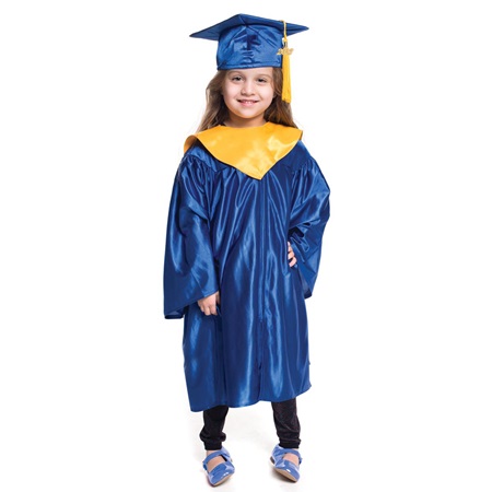 Deluxe Graduation Set With Hood - Shiny Finish | Anderson's