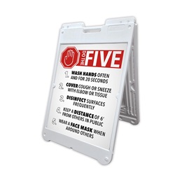 A-frame Sign - Do The 5