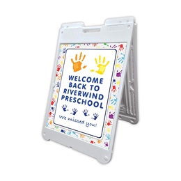 A-frame Sign - Custom Handprint