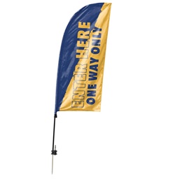 Double-sided Blade Sail Flag Kit - Enter Here