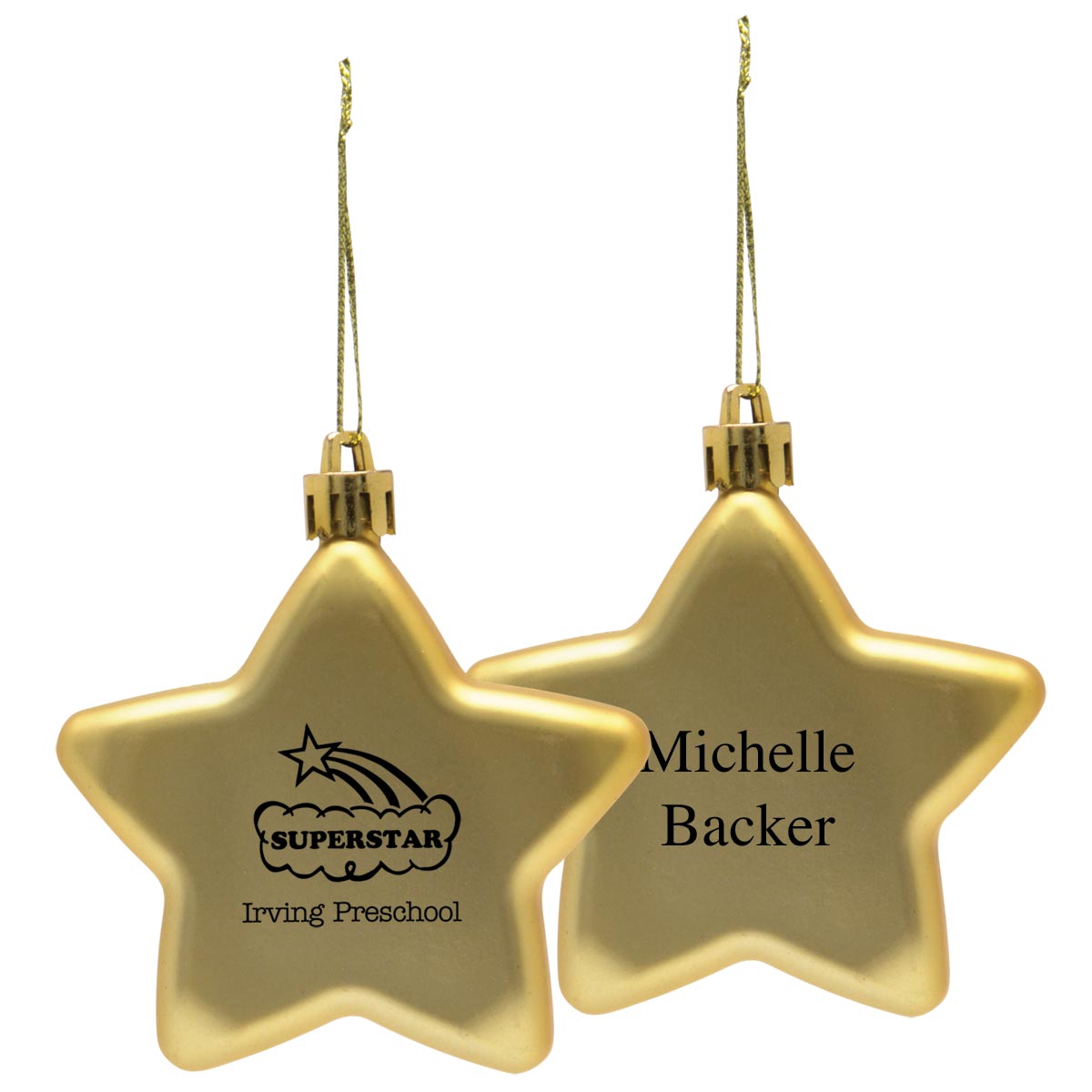 Personalized Holiday Star