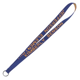 Personalized Lanyard - Split Ring