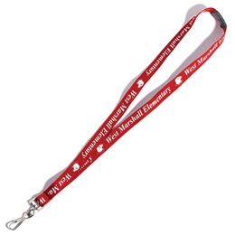 Microweave Lanyard - Breakaway Buckle/Swivel Snap