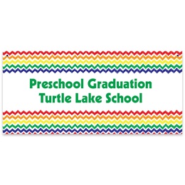 Customizable Paper Banner - Chevrons