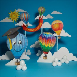 Beyond The Clouds Graduation Complete Prop Set