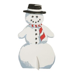 48 in. x 27 in. Lifesize Friendly Snowman Prop Kit