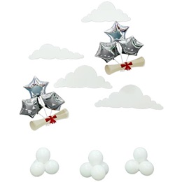 Diplomas, Clouds & Balloon Clusters Kit