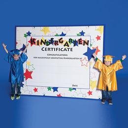 Giant Kindergarten Diploma Kit